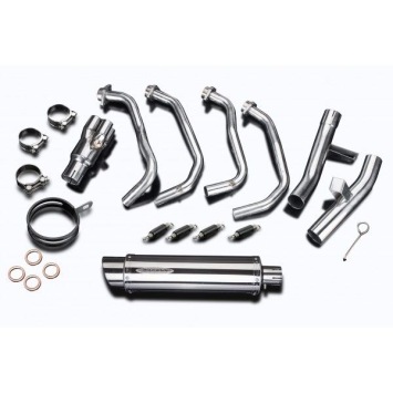 Delkevic volledig systeem Round RVS 350mm zonder e-keur - KLZ1000 1000 VERSYS (2015-2018)