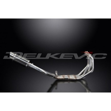 Delkevic volledig systeem Round Carbon 200mm zonder e-keur - CBR900RR FIREBLADE (1992-1999)