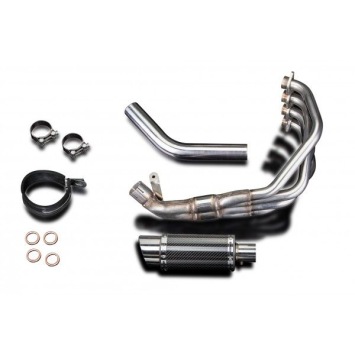 Delkevic volledig systeem Round Carbon 200mm zonder e-keur - CBR900RR FIREBLADE (1992-1999)