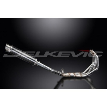 Delkevic volledig systeem Round Carbon 350mm zonder e-keur - CBR900RR FIREBLADE (1992-1999)