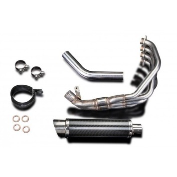 Delkevic volledig systeem Round Carbon 350mm zonder e-keur - CBR900RR FIREBLADE (1992-1999)