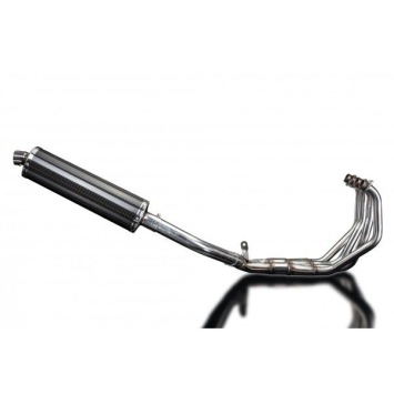 Delkevic volledig systeem Oval Carbon 450mm zonder e-keur - CBR900RR FIREBLADE (1992-1999)