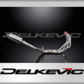 Delkevic volledig systeem Oval RVS 225mm zonder e-keur - CBR900RR FIREBLADE (1992-1999)