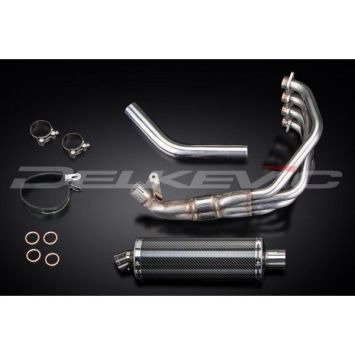 Delkevic volledig systeem Oval Carbon 350mm zonder e-keur - CBR900RR FIREBLADE (1992-1999)