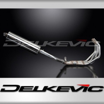 Delkevic volledig systeem Oval RVS 450mm zonder e-keur - CBR900RR FIREBLADE (1992-1999)