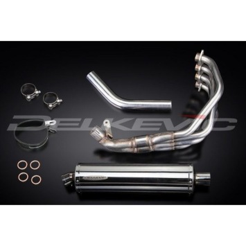 Delkevic volledig systeem Oval RVS 450mm zonder e-keur - CBR900RR FIREBLADE (1992-1999)