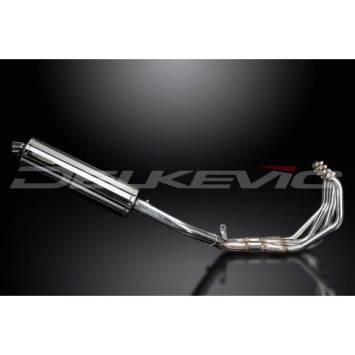 Delkevic volledig systeem Oval RVS 450mm zonder e-keur - CBR900RR FIREBLADE (1992-1999)