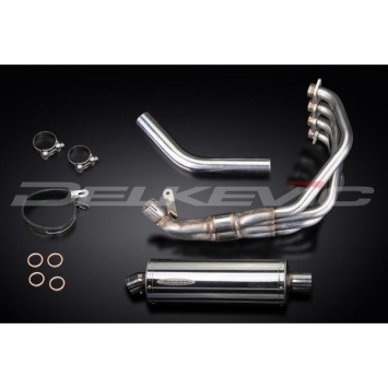 Delkevic volledig systeem Oval RVS 350mm zonder e-keur - CBR900RR FIREBLADE (1992-1999)