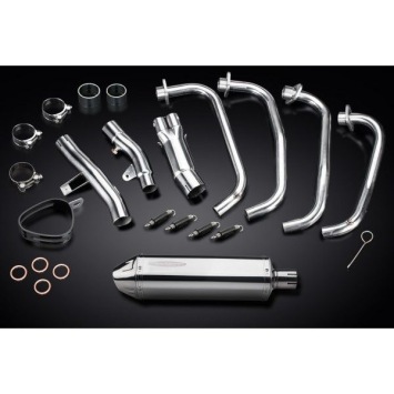 Delkevic volledig systeem Tri-Oval RVS 320mm zonder e-keur - CB1100A (2013-2017)