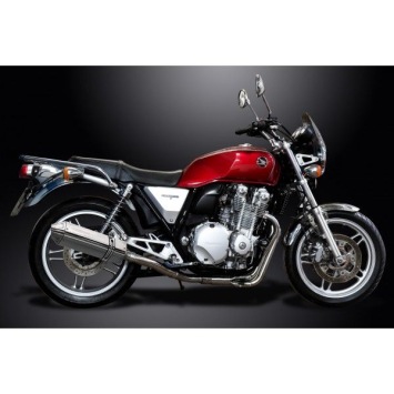 Delkevic volledig systeem Tri-Oval RVS 320mm zonder e-keur - CB1100A (2013-2017)