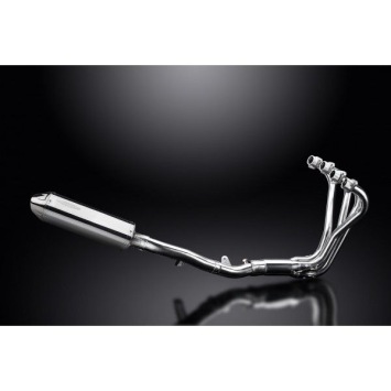 Delkevic volledig systeem Tri-Oval RVS 320mm zonder e-keur - CB1100A (2013-2017)