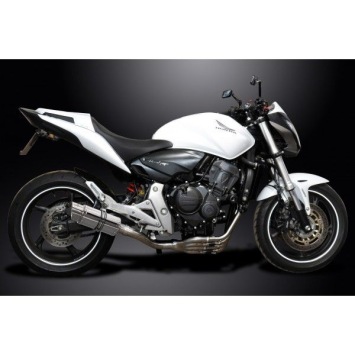 Delkevic volledig systeem Round RVS 200mm zonder e-keur - CB600F HORNET (2007-2013)