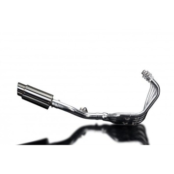 Delkevic volledig systeem Round RVS 200mm zonder e-keur - CB600F HORNET (2007-2013)