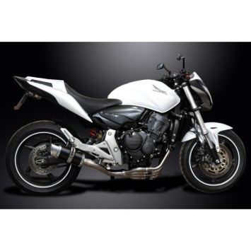 Delkevic volledig systeem Round Carbon 200mm zonder e-keur - CB600F HORNET (2007-2013)