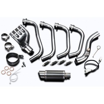 Delkevic volledig systeem Round Carbon 200mm zonder e-keur - CB600F HORNET (2007-2013)