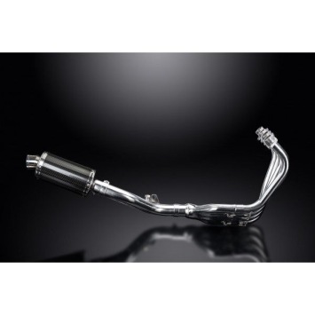 Delkevic volledig systeem Oval Carbon 225mm zonder e-keur - CB600F HORNET (2007-2013)