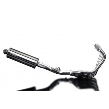 Delkevic volledig systeem Oval RVS 350mm zonder e-keur - CB600F HORNET (2007-2013)