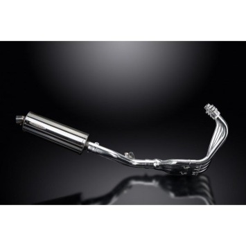 Delkevic volledig systeem Oval RVS 350mm zonder e-keur - CB600F HORNET (2007-2013)