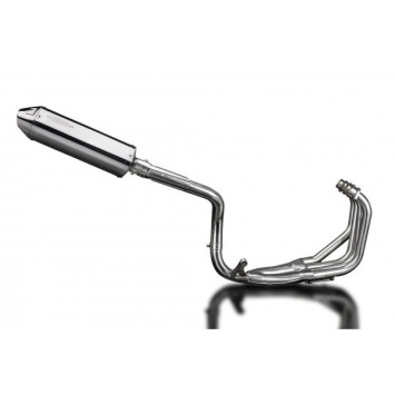 Delkevic volledig systeem Tri-Oval RVS 320mm zonder e-keur - CB600F HORNET (1998-2002)