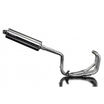 Delkevic volledig systeem Oval RVS 450mm - CB600F HORNET (1998-2002)