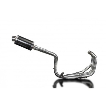 Delkevic volledig systeem Oval Carbon 225mm zonder e-keur - CB600F HORNET (1998-2002)