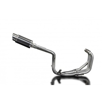 Delkevic volledig systeem Round Carbon 200mm zonder e-keur - CB600F HORNET (1998-2002)