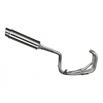 Delkevic volledig systeem Round RVS 350mm zonder e-keur - CB600F HORNET (1998-2002)