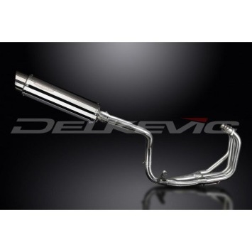 Delkevic volledig systeem Round RVS 350mm zonder e-keur - CB600F HORNET (1998-2002)