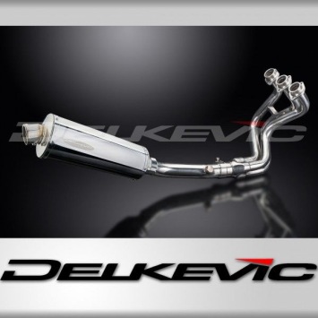 Delkevic volledig systeem Oval RVS 350mm zonder e-keur - MT-09 (2015-2020)