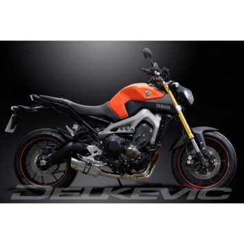 Delkevic volledig systeem Round RVS 200mm zonder e-keur - MT-09 (2015-2020)