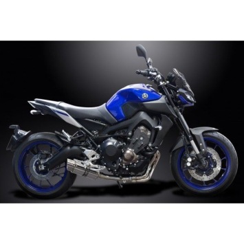 Delkevic volledig systeem Round RVS 200mm zonder e-keur - MT-09 (2015-2020)