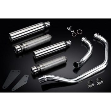 Delkevic volledig systeem Round RVS 410mm zonder e-keur - XV535 (1987-2003)