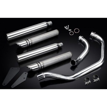 Delkevic volledig systeem Round RVS 550mm zonder e-keur - XV535 (1987-2003)