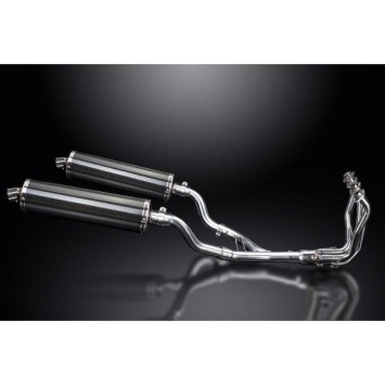 Delkevic volledig systeem Oval Carbon 450mm zonder e-keur - Z1000SX Z1000 (2010-2020)