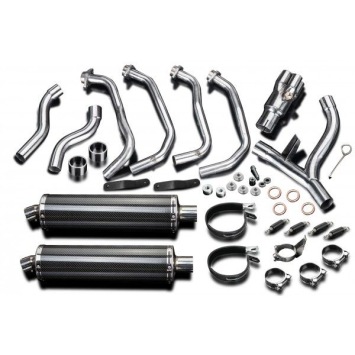 Delkevic volledig systeem Oval Carbon 450mm zonder e-keur - Z1000SX Z1000 (2010-2020)