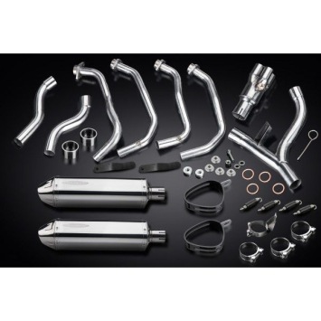 Delkevic volledig systeem Tri-Oval RVS 320mm zonder e-keur - Z1000SX Z1000 (2010-2020)