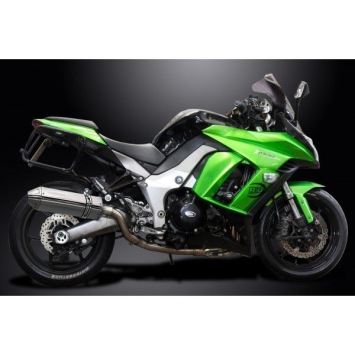 Delkevic volledig systeem Tri-Oval RVS 320mm zonder e-keur - Z1000SX Z1000 (2010-2020)