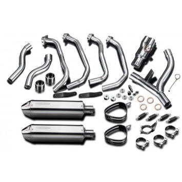 Delkevic volledig systeem Tri-Oval RVS 320mm zonder e-keur - Z1000SX Z1000 (2010-2020)