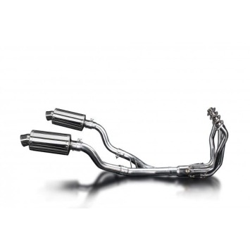 Delkevic volledig systeem Oval RVS 225mm zonder e-keur - Z1000SX Z1000 (2010-2020)