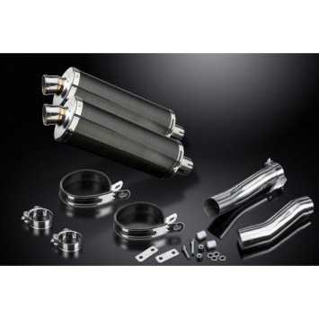 Delkevic slip-on kit Oval Carbon 350mm - Z1000SX (2010-2019)