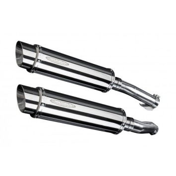 Delkevic slip-on kit Round RVS 350mm - Z1000SX (2010-2019)