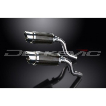 Delkevic slip-on kit Round Carbon 200mm - Z1000SX (2010-2019)
