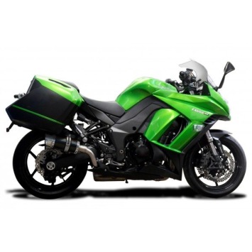 Delkevic slip-on kit Round Carbon 200mm - Z1000SX (2010-2019)