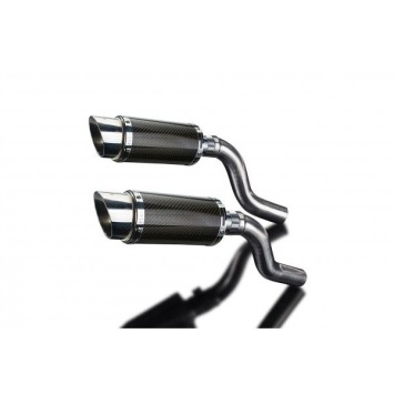 Delkevic slip-on kit Round Carbon 200mm - Z1000SX (2010-2019)