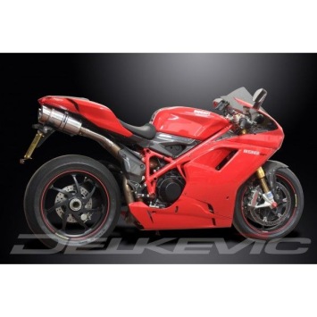 Delkevic slip-on kit Round RVS 200mm - 1198 (2009-2011)