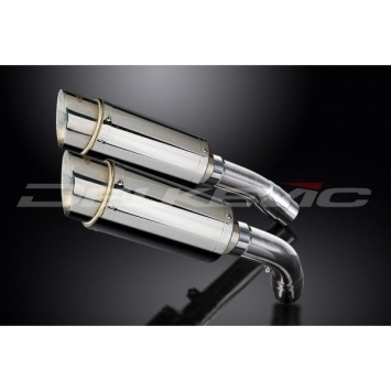 Delkevic slip-on kit Round RVS 200mm - 1198 (2009-2011)