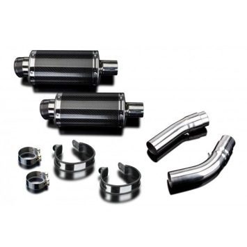 Delkevic slip-on kit Oval Carbon 225mm - 1198 (2009-2011)