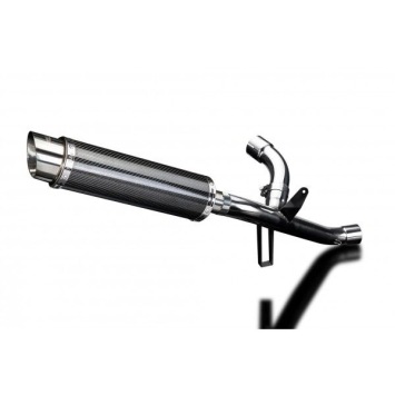 Delkevic slip-on kit Round Carbon 350mm zonder e-keur - MULTISTRADA 950 2017-2018