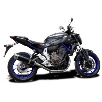 Delkevic volledig systeem Round Carbon 350mm - MT-07 (2014-2020)