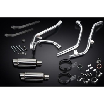 Delkevic volledig systeem Round RVS 200mm zonder e-keur - SV650 (1998-2002)